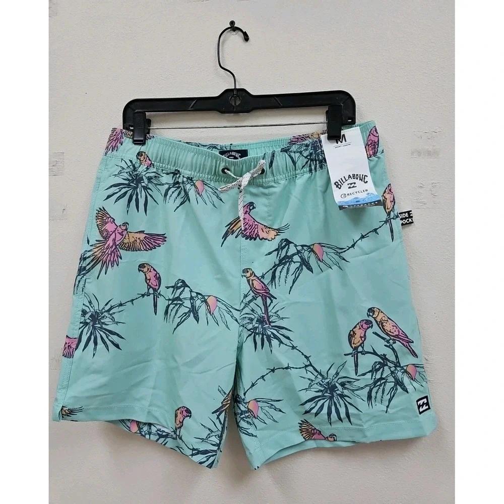 Men's Billabong Recycler Sundays  MED  Board Shorts Surf Swim NEW with Tag